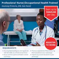 Professional Nursing Vacancies in South Africa